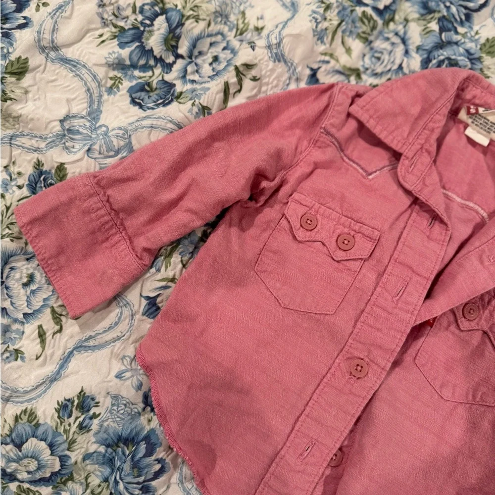 Levi's Pink‎ Kids shirt